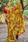 Surmayi By Vallabhi Georgette Abstract Printed Bulk Saree Orders In India
